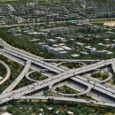 Highway Cloverleaf Flyover